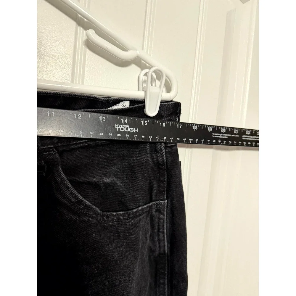 Rustler Jeans Mens 34x32 Black Straight Leg Regular Fit Denim Cotton
